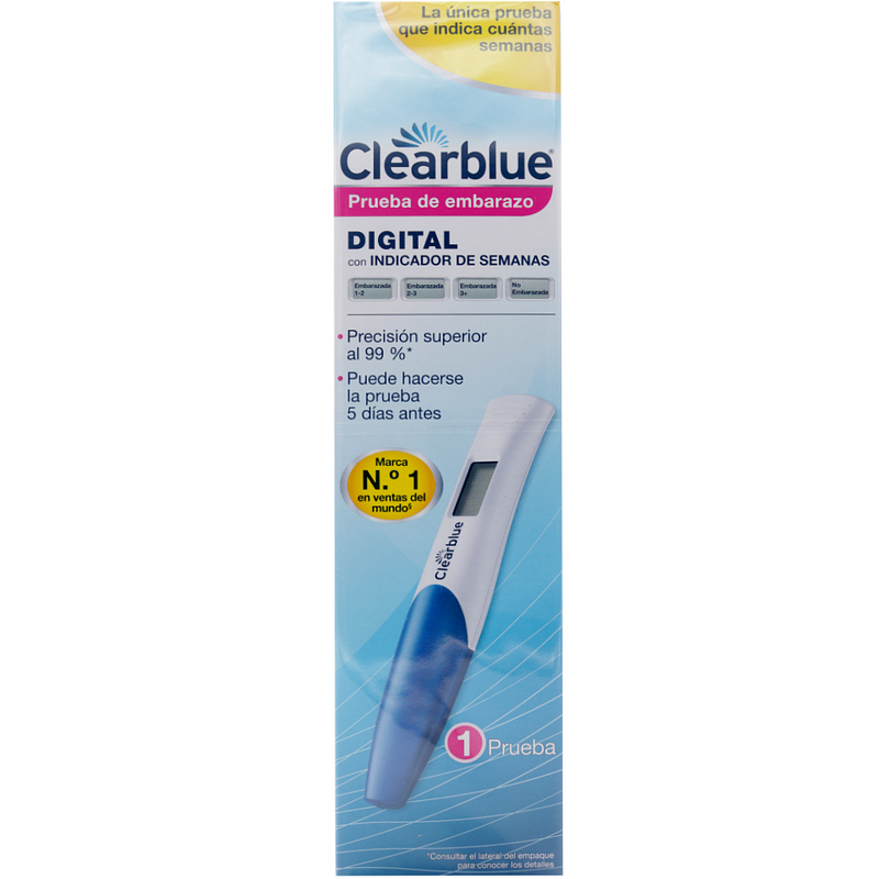 Test de embarazo online digital clearblue